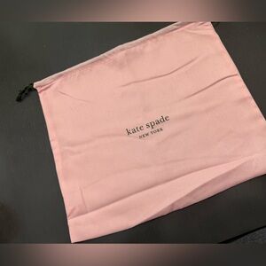 kate spade pink drawstring dust pouch